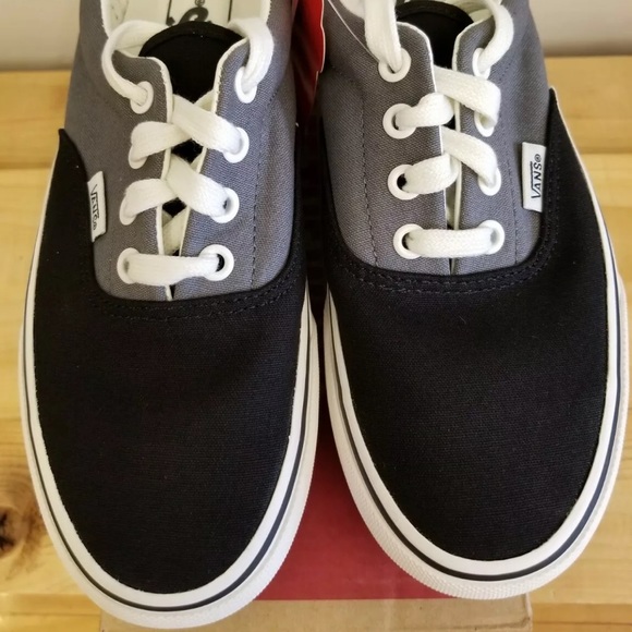 VANS  ERA PLATFORM 2 TONE BLACK/PEWTER SHOES WOMEN - Picture 9 of 16